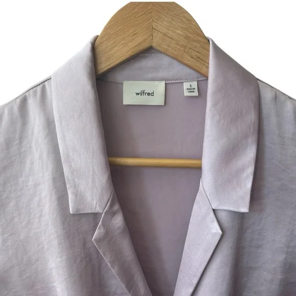 Aritzia Wilfred Satin Blouse - Picture 2 of 4